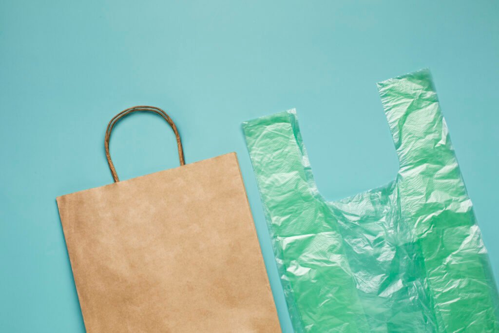 Non-Plastic bags and Plastic Bags